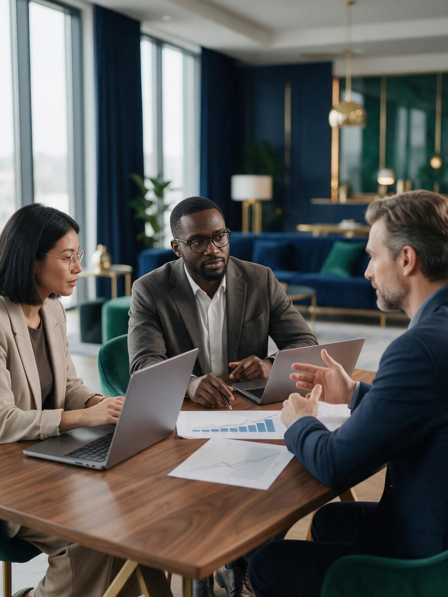 AI SEO Growth Agency team in a strategy session
